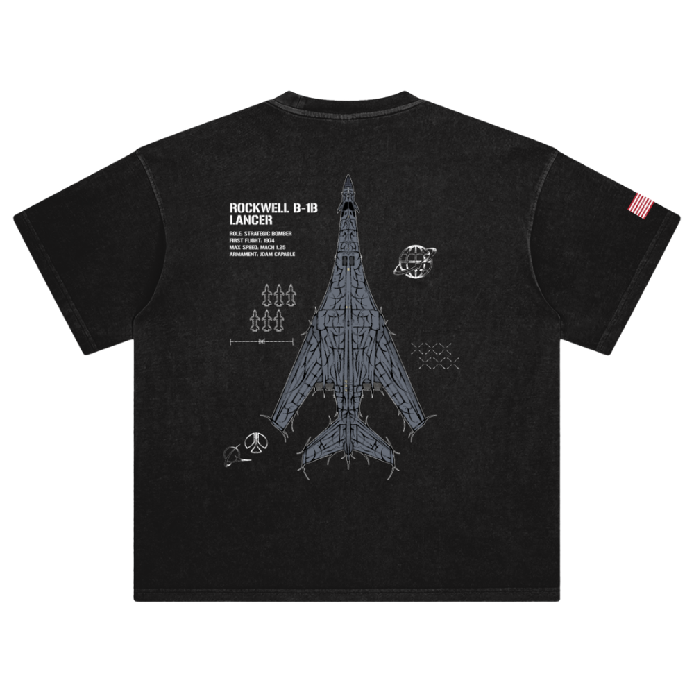B-1B LANCER CHROMA SHIRT – STEEL