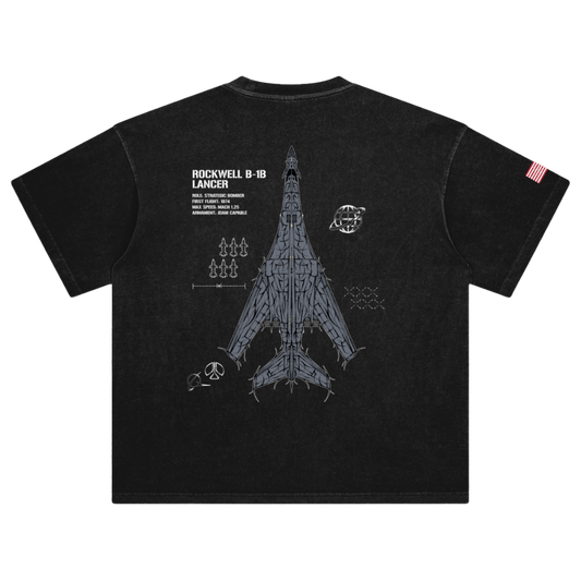 B-1B LANCER CHROMA SHIRT – STEEL