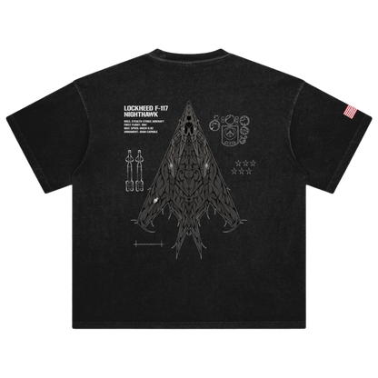 LIMITED - F-117 NIGHTHAWK CHROMA SHIRT - ONYX