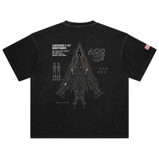 LIMITED - F-117 NIGHTHAWK CHROMA SHIRT - ONYX