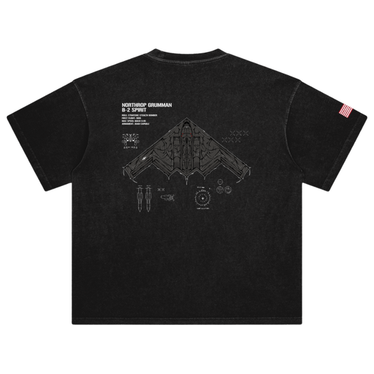 LIMITED - B-2 SPIRIT CHROMA SHIRT - WRAITH