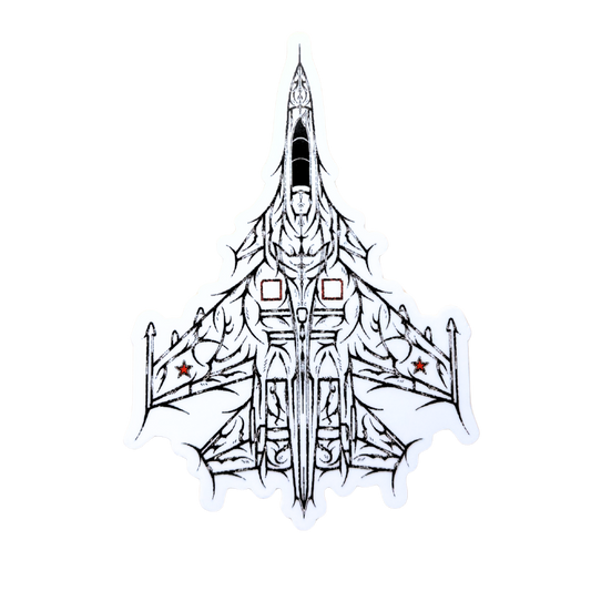 SU-30SM FLANKER-H CYBERSIGILISM STICKER