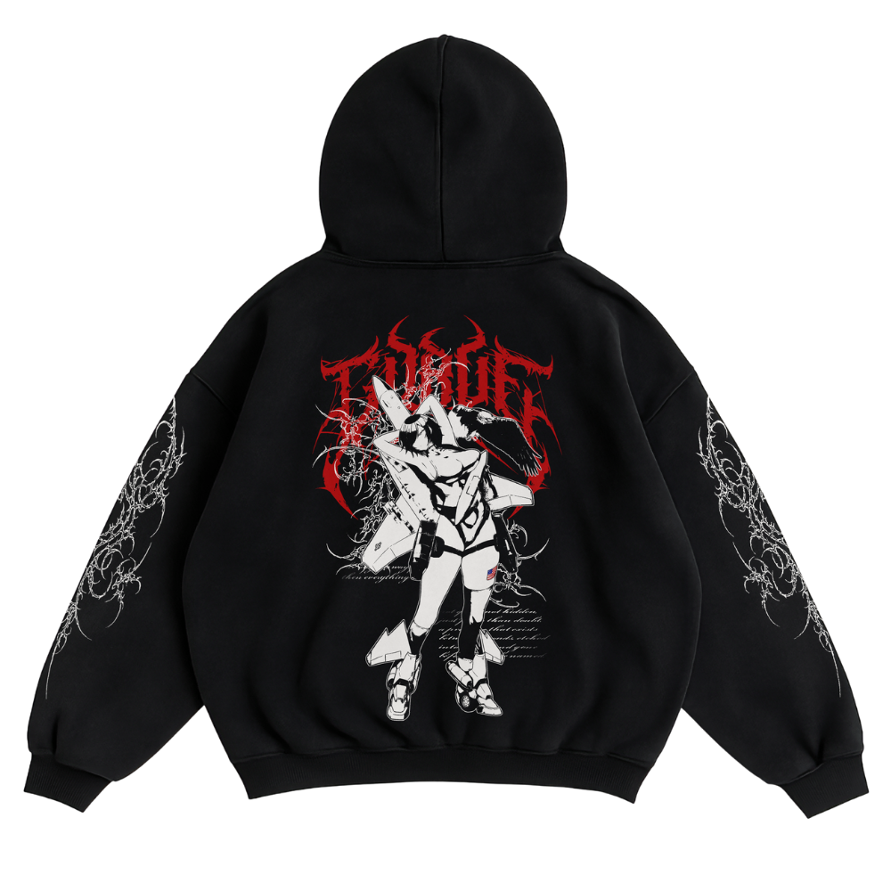 LIMITED - F-15E STRIKE EAGLE WAIFU HOODIE