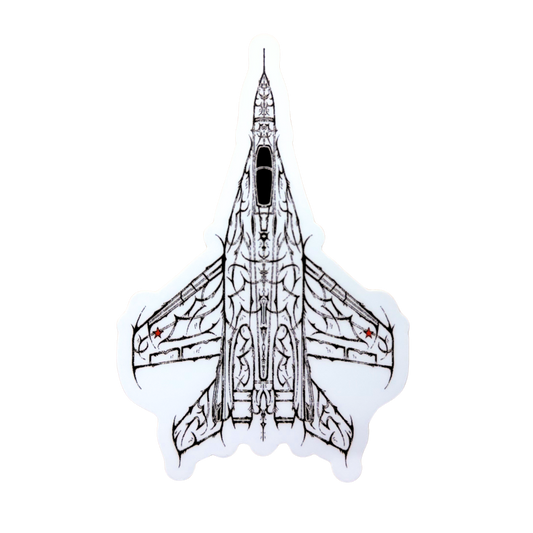 MiG-29 FULCRUM CYBERSIGILISM STICKER