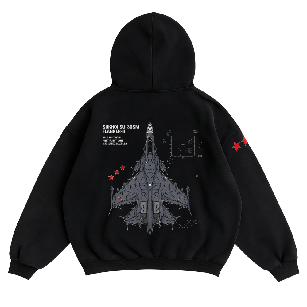 LIMITED - SU-30SM FLANKER-H CHROMA HOODIE - SERDYUKOV
