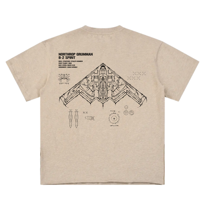 B-2 SPIRIT T-SHIRT - KHAKI