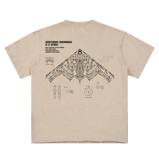 B-2 SPIRIT T-SHIRT - KHAKI