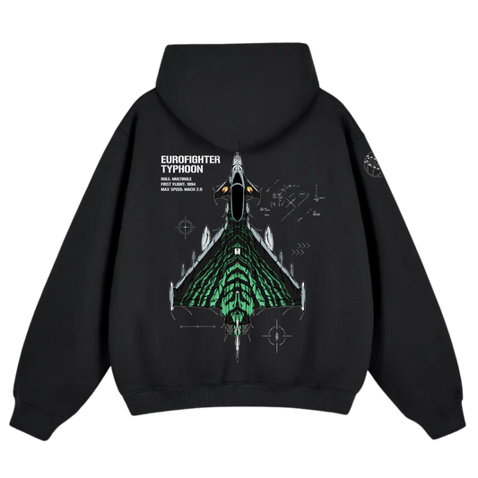 LIMITED - EUROFIGHTER TYPHOON CHROMA HOODIE - GHOST TIGER