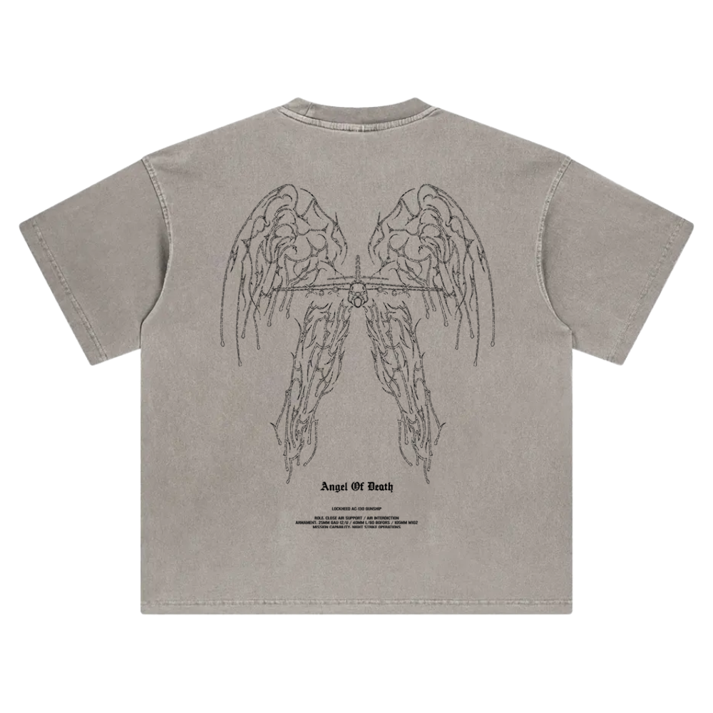 ANGEL OF DEATH AC-130 SHIRT - DESERT FOG