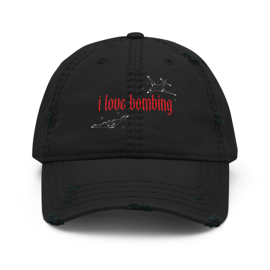 I LOVE BOMBING HAT