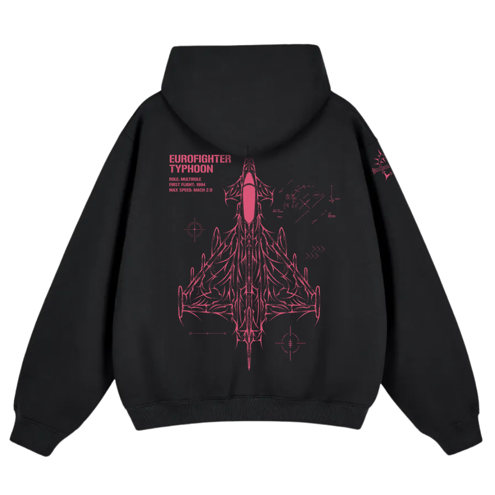 LIMITED VD 2026  - EUROFIGHTER TYPHOON PINK HOODIE