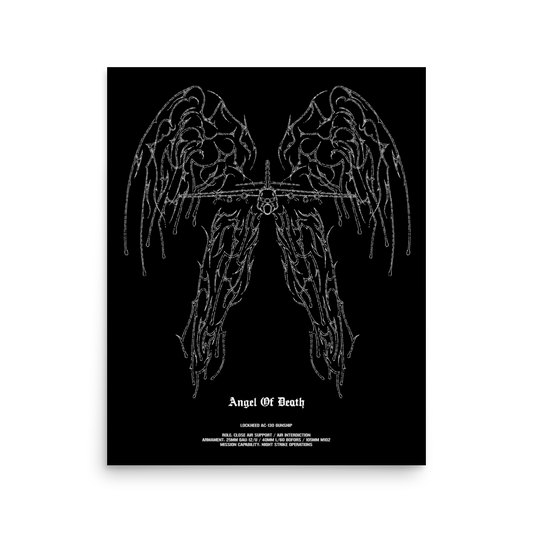 ANGEL OF DEATH AC-130 POSTER