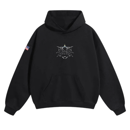 LIMITED - F-16 FIGHTING FALCON CHROMA HOODIE - GHOST