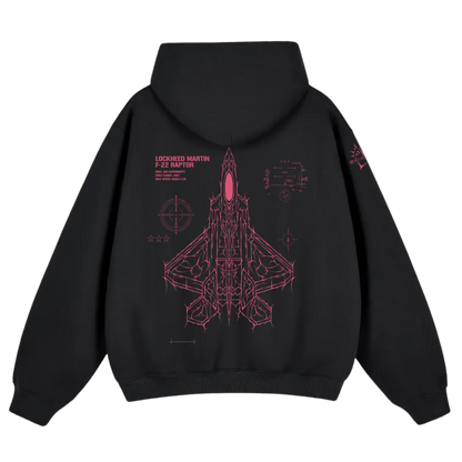 LIMITED VD 2026  - F-22 RAPTOR PINK HOODIE