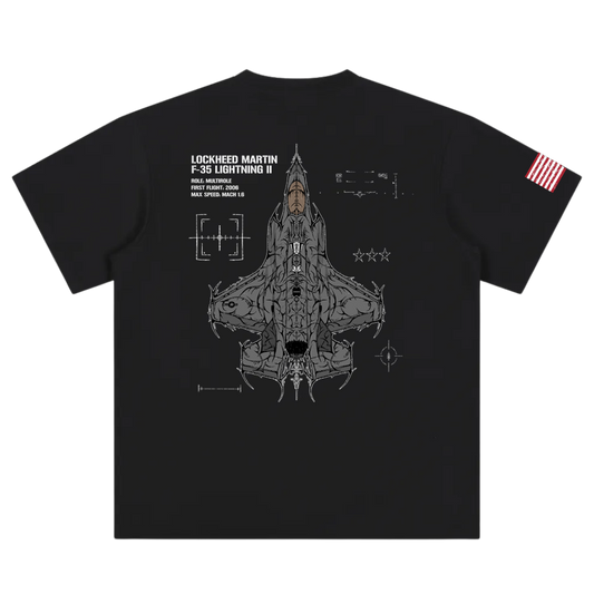 LIMITED - F-35A LIGHTNING II CHROMA SHIRT - SHADOW