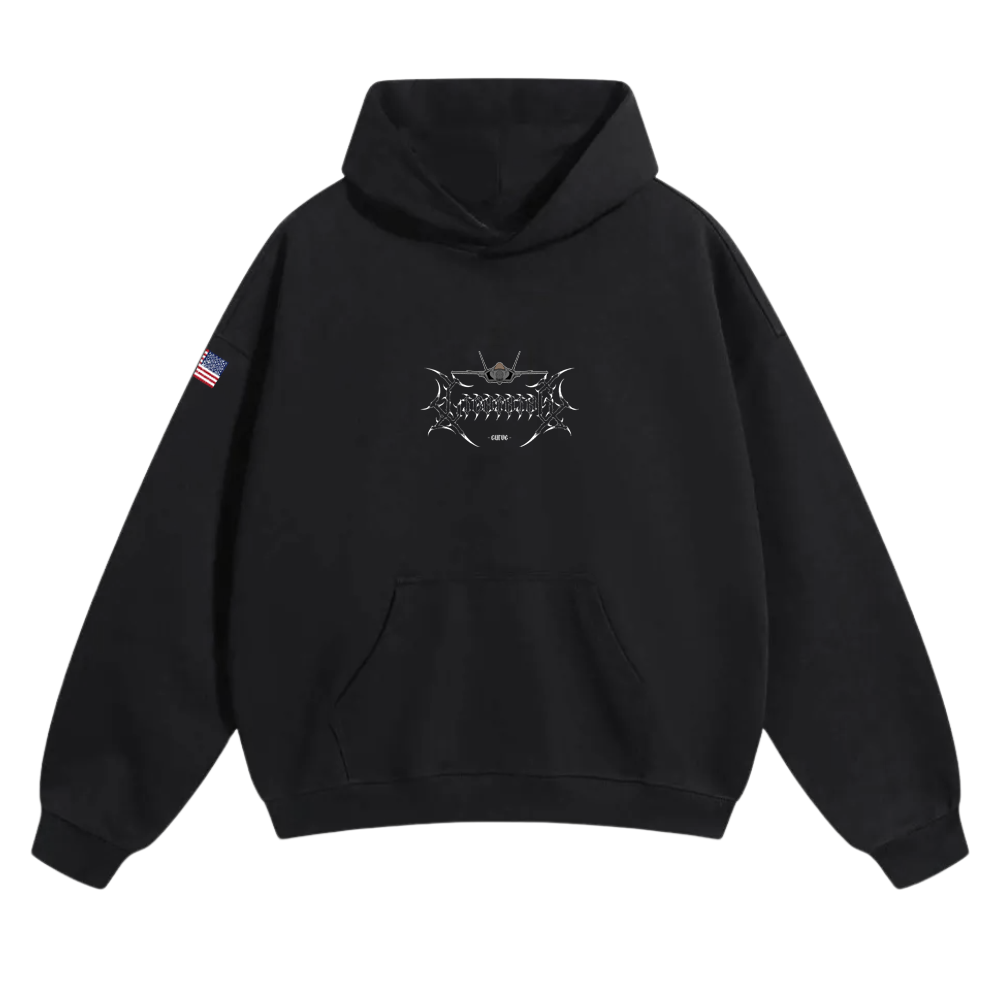 LIMITED - F-35A LIGHTNING II CHROMA HOODIE - SHADOW