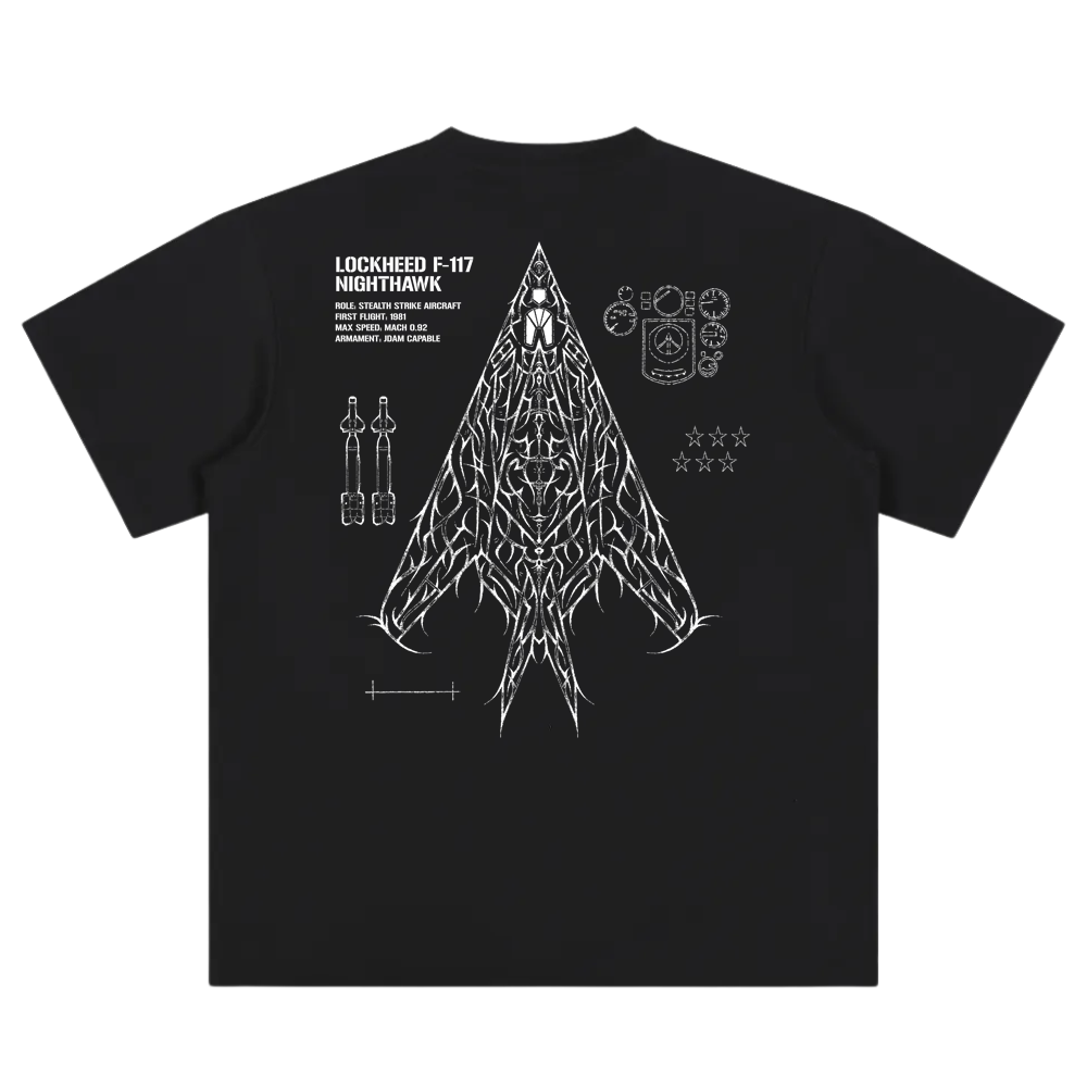 F-117 NIGHTHAWK CYBERSIGILISM SHIRT