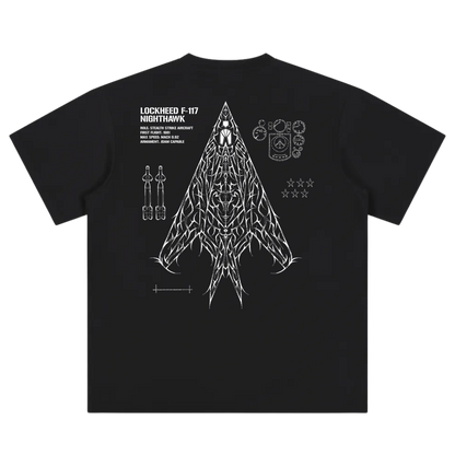 F-117 NIGHTHAWK CYBERSIGILISM SHIRT
