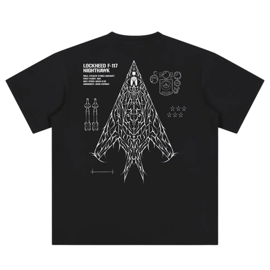 F-117 NIGHTHAWK CYBERSIGILISM SHIRT