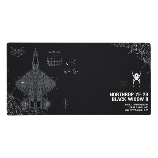 YF-23 BLACK WIDOW DESK MAT