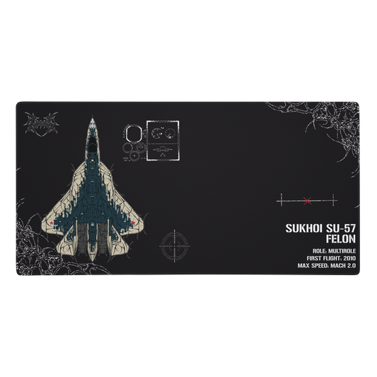 SU-57 FELON DESK MAT