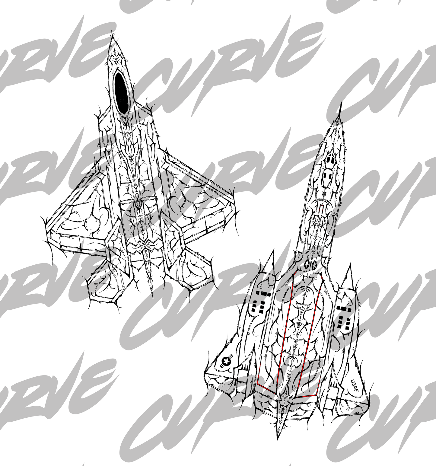 1/1 CUSTOM CYBERSIGILISM AIRCRAFT DESIGN