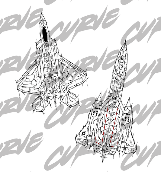 1/1 CUSTOM CYBERSIGILISM AIRCRAFT DESIGN