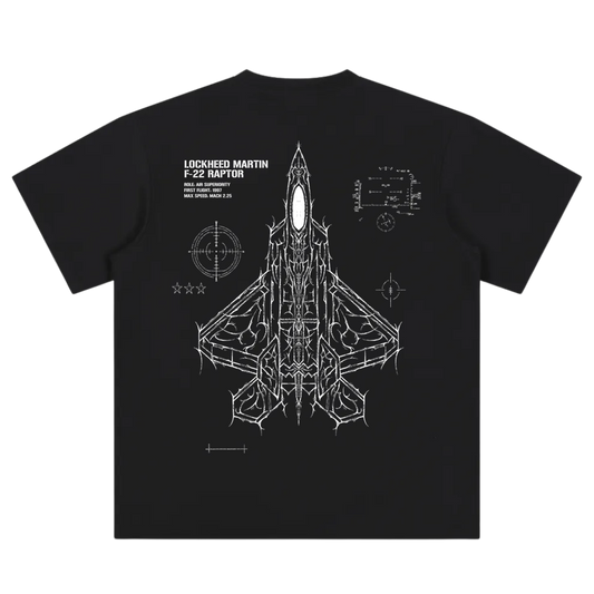 F-22 RAPTOR CYBERSIGILISM SHIRT