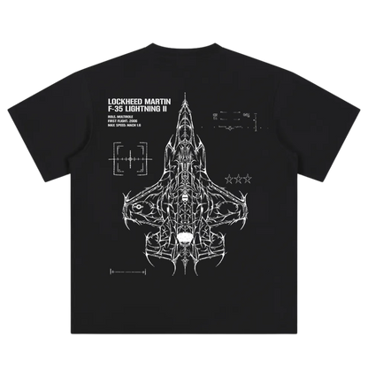 F-35 LIGHTNING II CYBERSIGILISM T-SHIRT