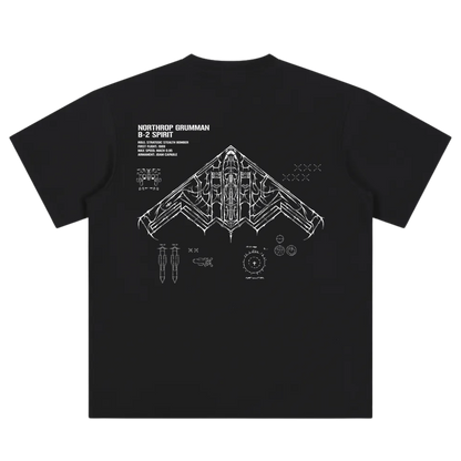 B-2 SPIRIT CYBERSIGILISM T-SHIRT