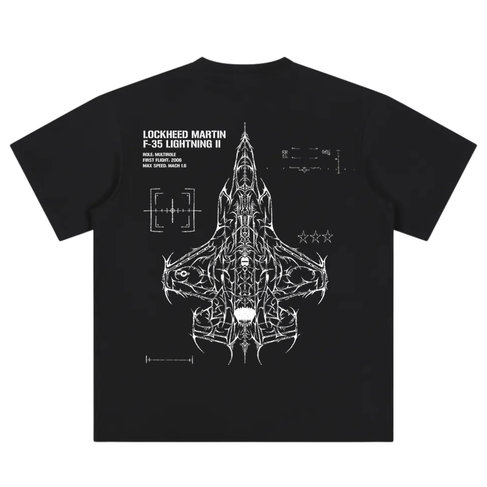 F-35A LIGHTNING II CYBERSIGILISM T-SHIRT