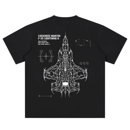 F-35A LIGHTNING II CYBERSIGILISM T-SHIRT