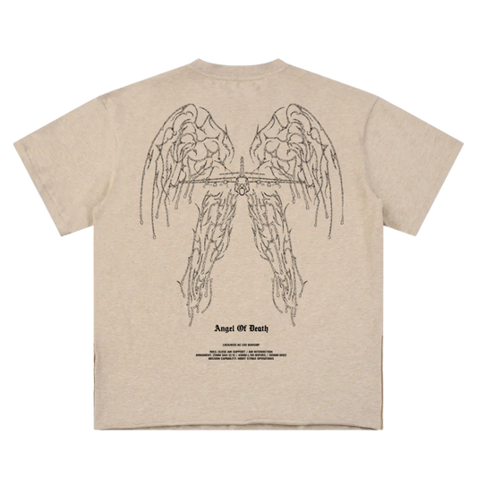 AC-130 ANGEL OF DEATH T-SHIRT - KHAKI