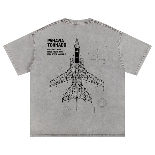 PANAVIA TORNADO FADED SHIRT - ASH
